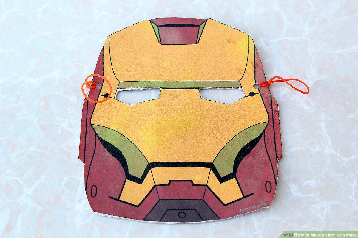 Origami Iron Man Glove 3 Ways To Make An Iron Man Mask Wikihow
