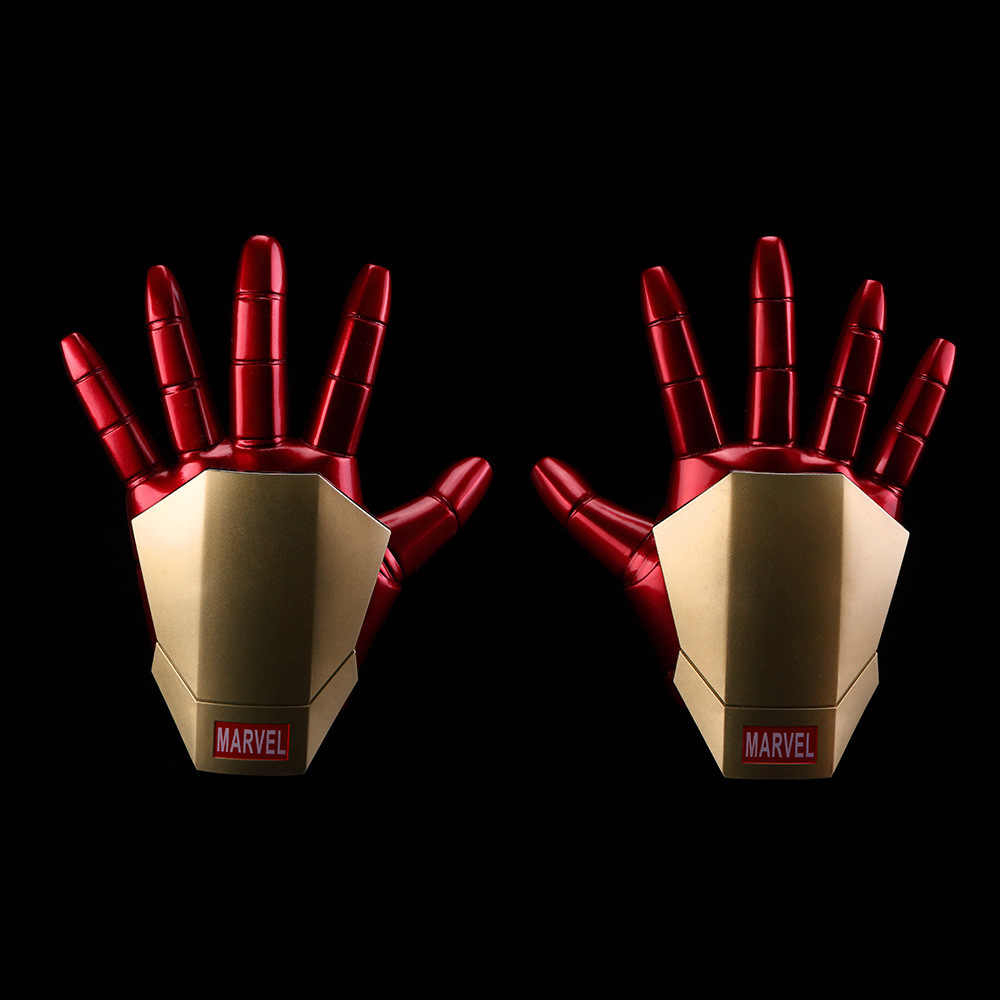 Origami Iron Man Glove Avenger Alliance Infinity War Gloves Iron Mans Hand Can Be Illuminated And Recombined 3 Juvenile Cosplay Props Marvel Legends