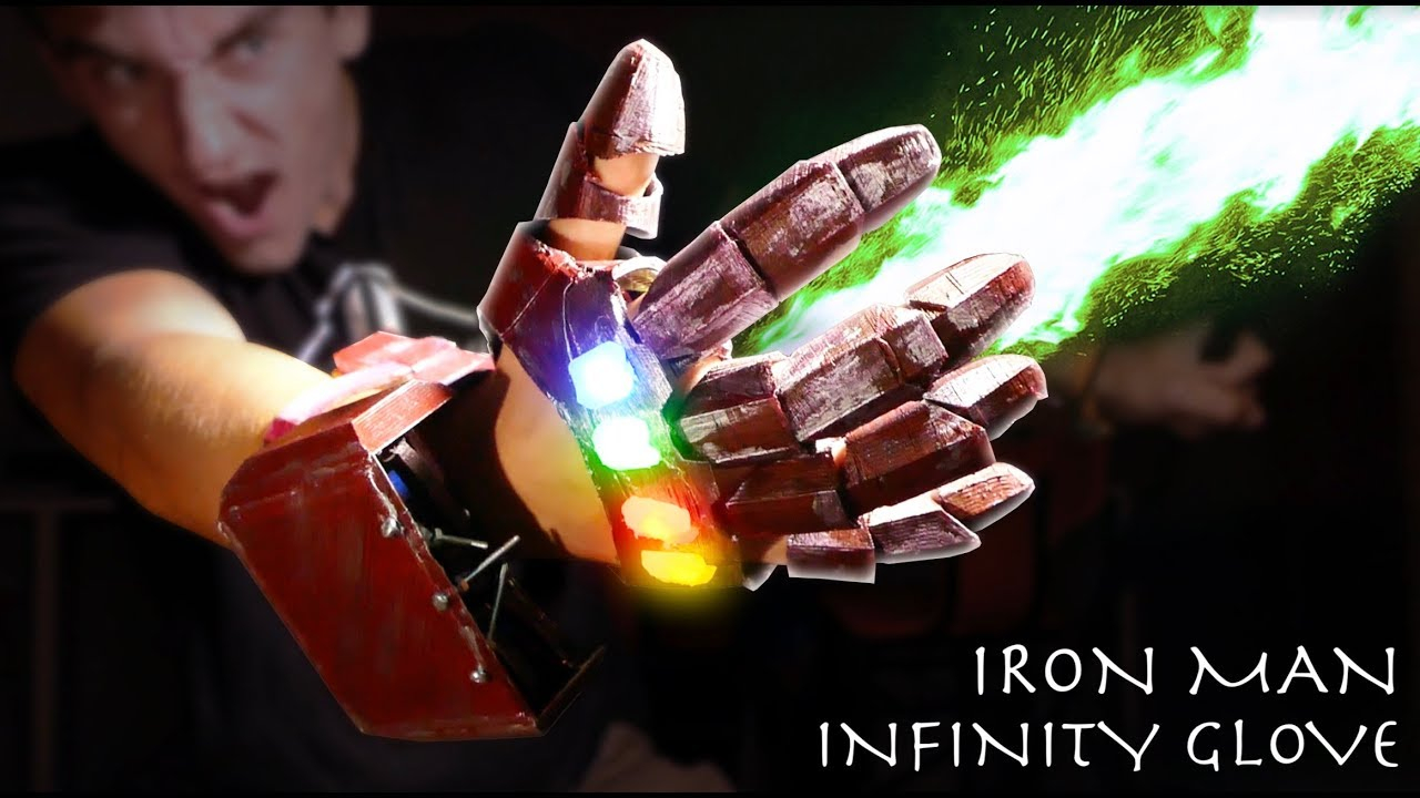 Origami Iron Man Glove Diy Working Iron Man Infinity Gauntlet