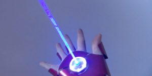 Origami Iron Man Glove Fan Creates Working Iron Man Glove With Lasers That Can Burn Through