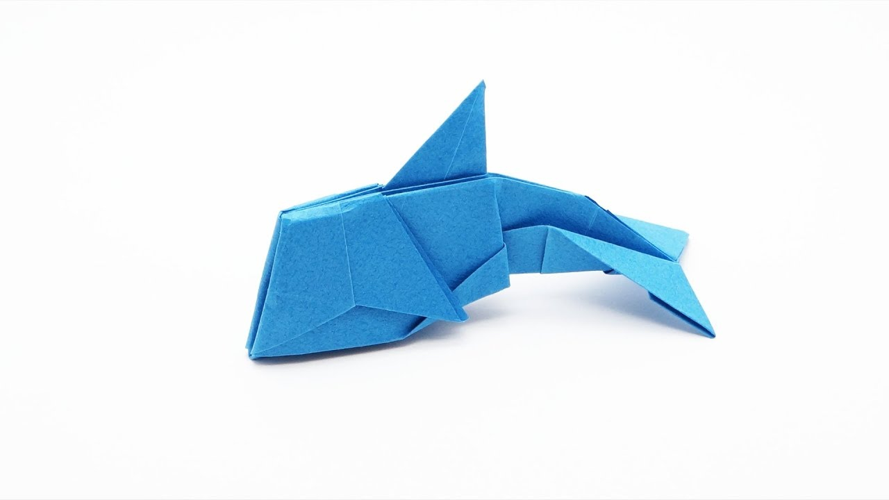 Origami Jo Nakashima Origami Dolphin Jo Nakashima