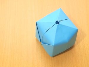 Origami Lantern Ball Instructions How To Make An Origami Balloon 8 Steps With Pictures Wikihow