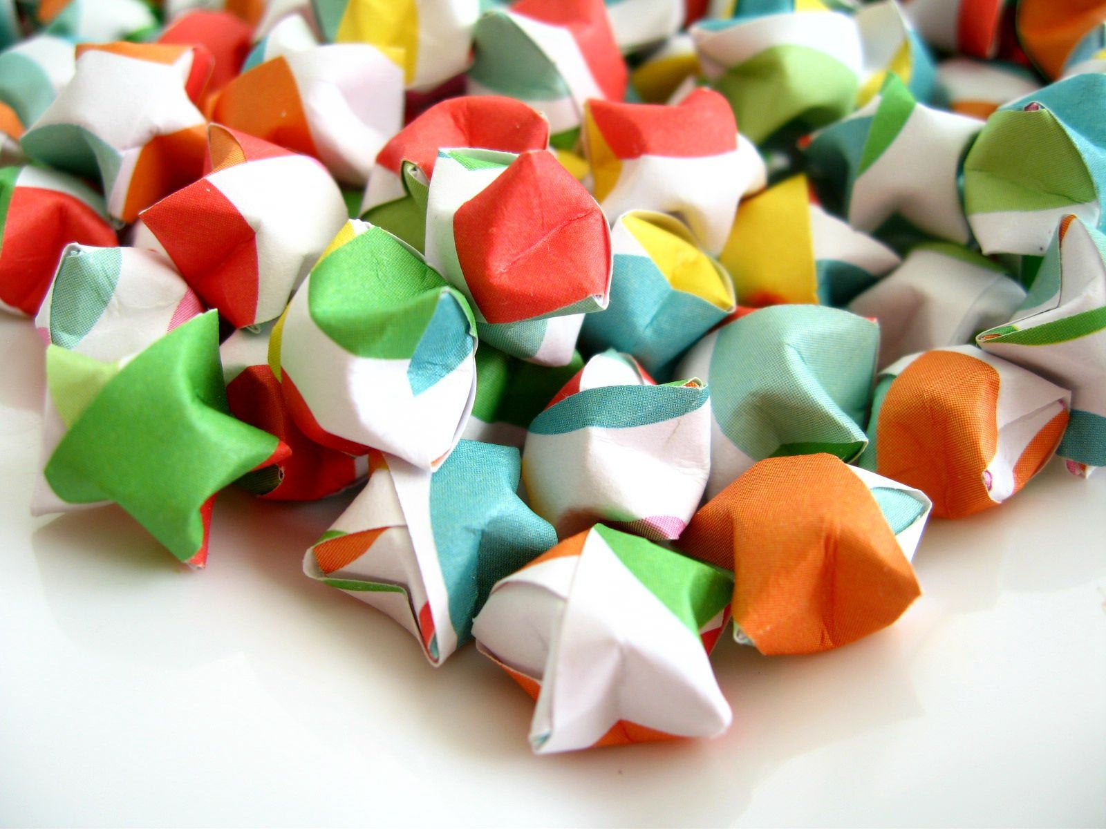 Origami Lucky Star 100pcs Lucky Stars Origami Lucky Star Origami Stars Handmade Paper Goods