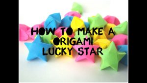 Origami Lucky Star How To Make A Origami Lucky Star