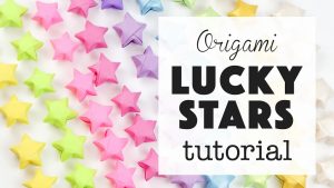 Origami Lucky Star Origami Lucky Star Tutorial Easy Diy Paper Kawaii