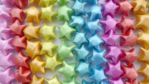 Origami Lucky Star Origami Star Diy Paper Origami Lucky Star Tutorial