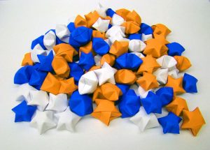 Origami Lucky Star Your Color Selection 50 Origami Lucky Stars From Origami Delights