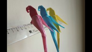Origami Macaw Parrot Step By Step Origami Parrot Origami Easy Tutorial