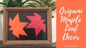 Origami Maple Seed Origami Maple Leaf Home Decor How To Videos Wonderhowto