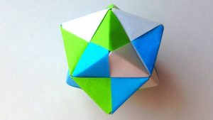 Origami Modular Ball 12 Origami Easy Modular Star Ball Kusudama