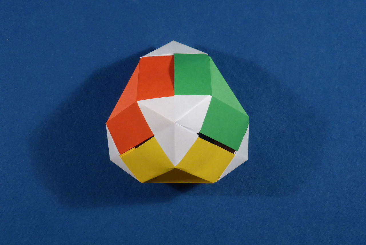 Origami Modular Ball Modular Origami Balls And Polyhedra Folded Micha Kosmulski