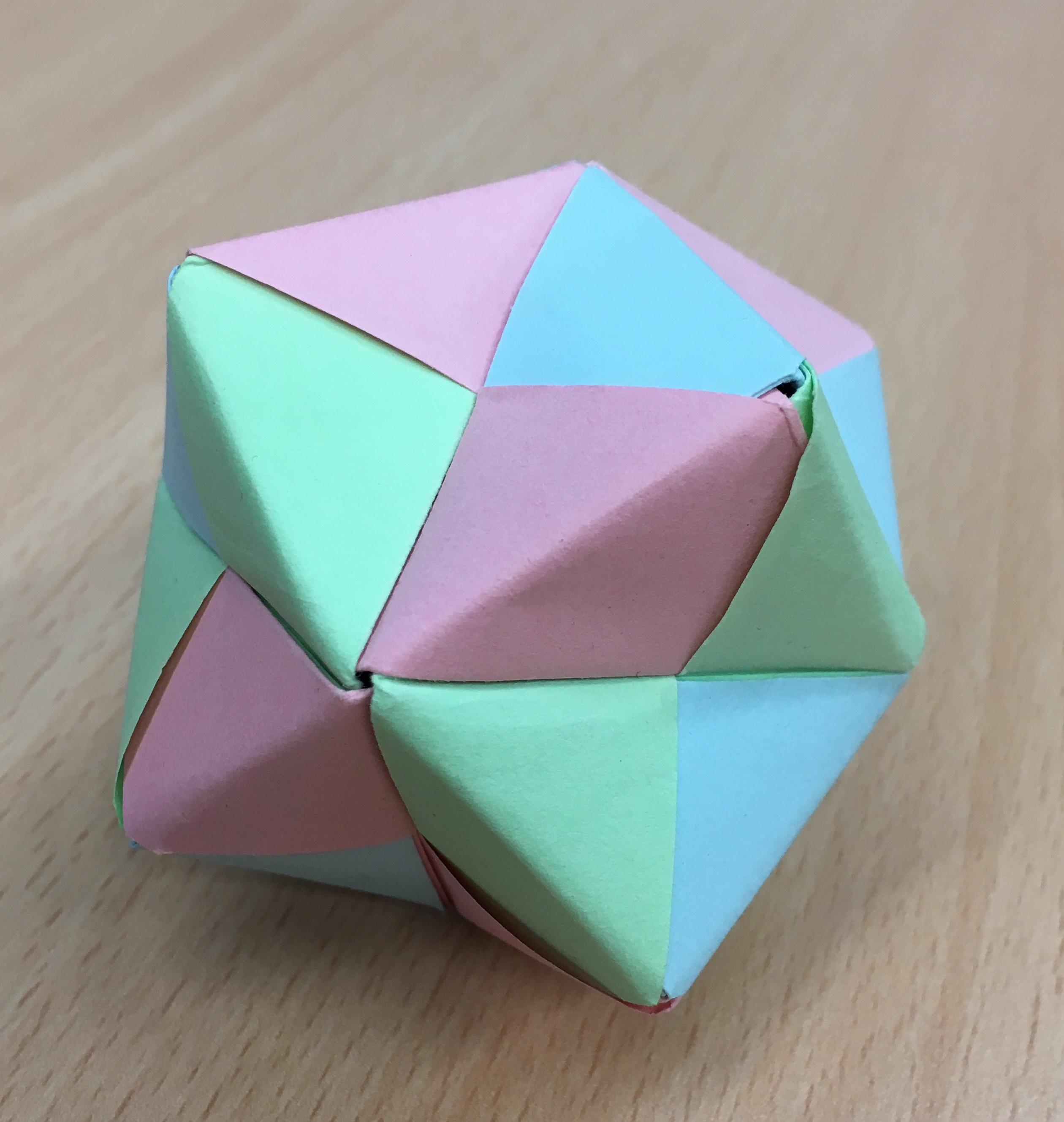 Origami Modular Ball Modular Origami Polypompholyx