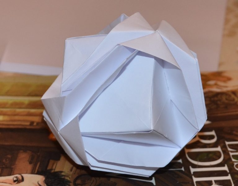 Origami Modular Ball Origami Tutorial N1 Modular Ball Origamifan Fur ...