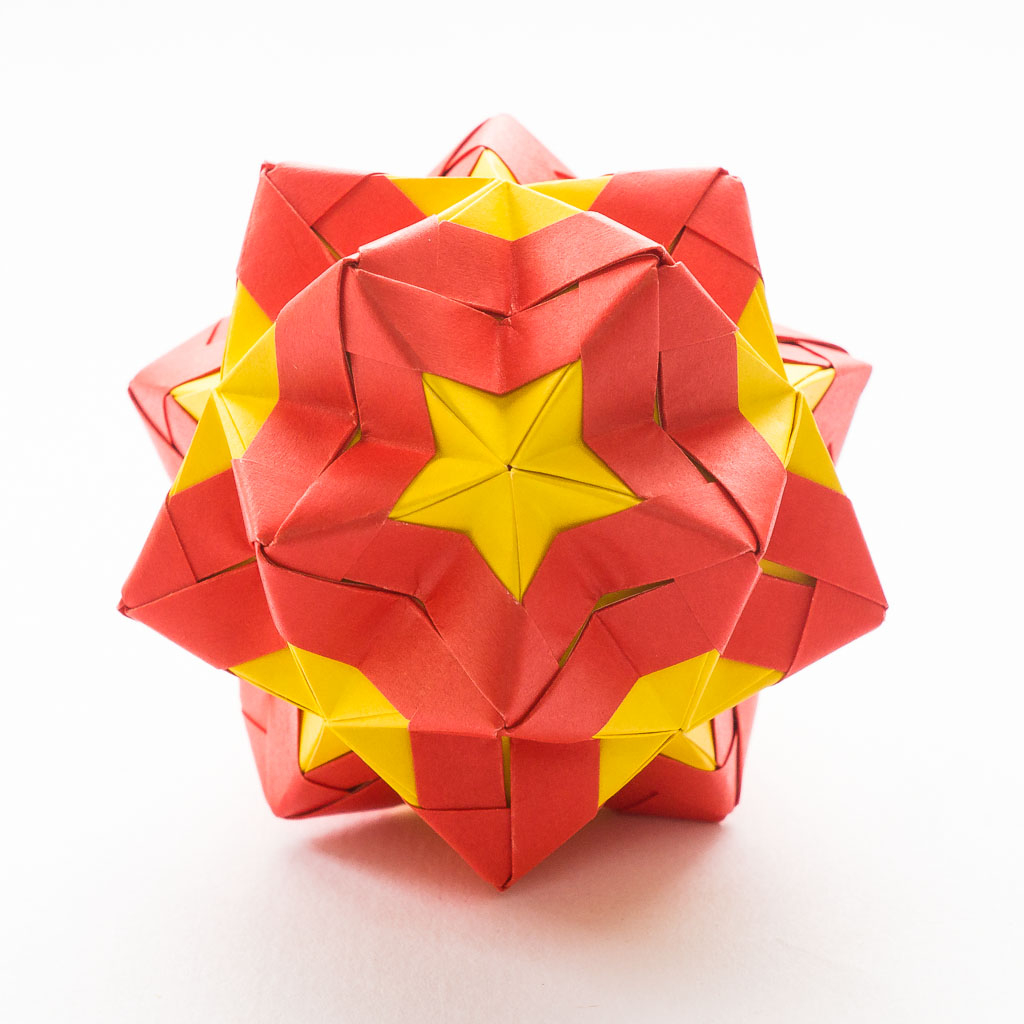 Origami Modular Ball Star Sonobe Maria Sinayskaya Instructions Go Origami