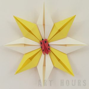 Origami Modular Star Archguide Tutorial For An 8 Pointed Modular Star