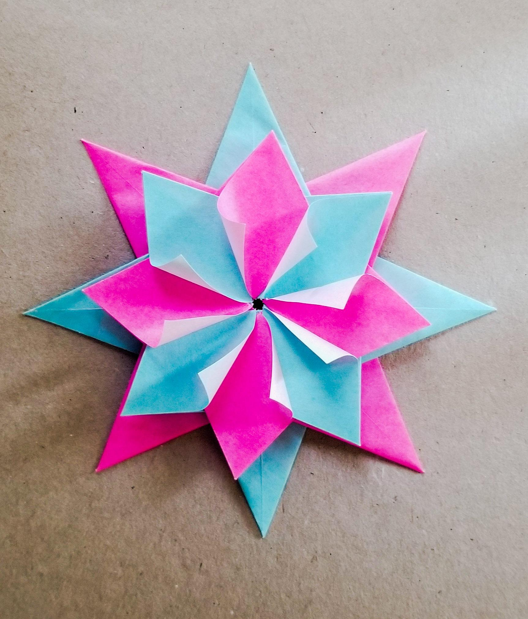 Origami Modular Star Modular Star Enrica Dray Photo Diagram Links In Comments Origami