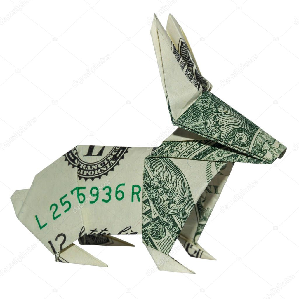 Origami Money Bird