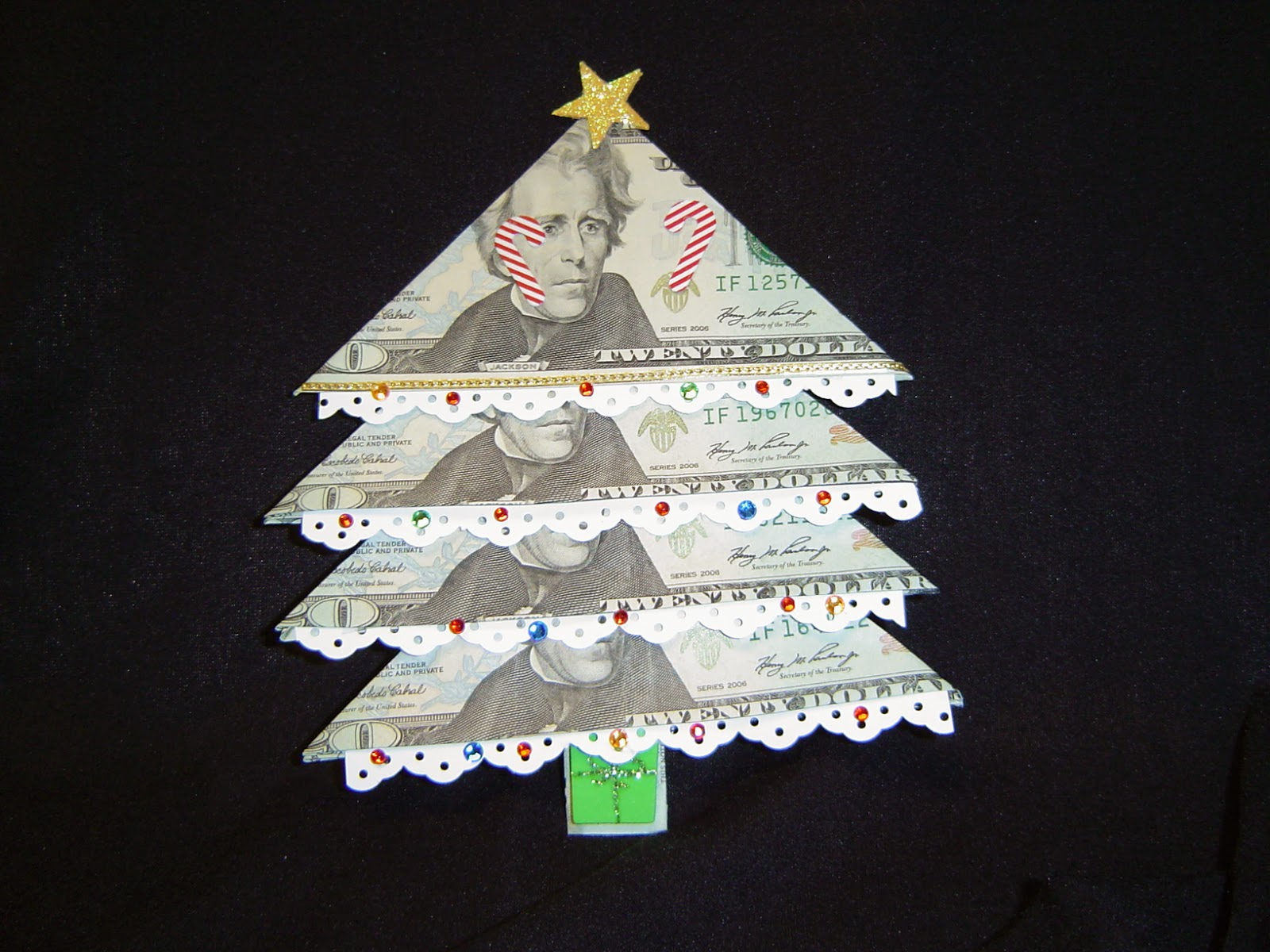 Origami Money Christmas Tree 113 Collection Of Fold Money Into Christmas Tree All About
