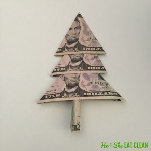 Origami Money Christmas Tree How To Fold A Christmas Money Tree