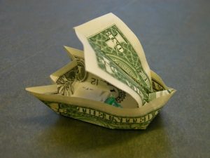 Origami Money Ideas Money Origami Sailboat Craft Projects Art Ideas