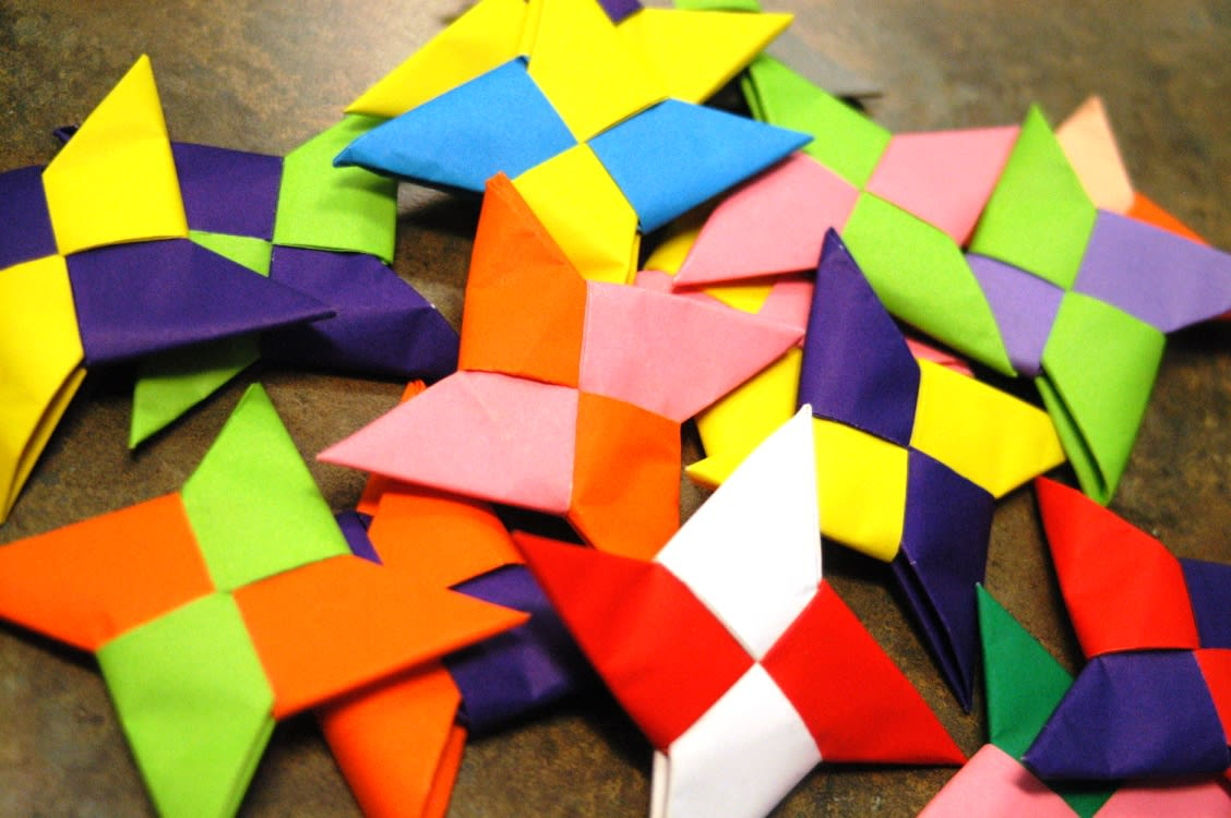 Origami Ninja Stars Make You Ten Origami Ninja Stars