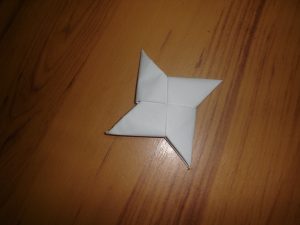 Origami Ninja Stars Origami Ninja Stars 4 Steps