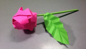 Origami Origami Origami Rose Origami Origami Scheme How To Make Rose