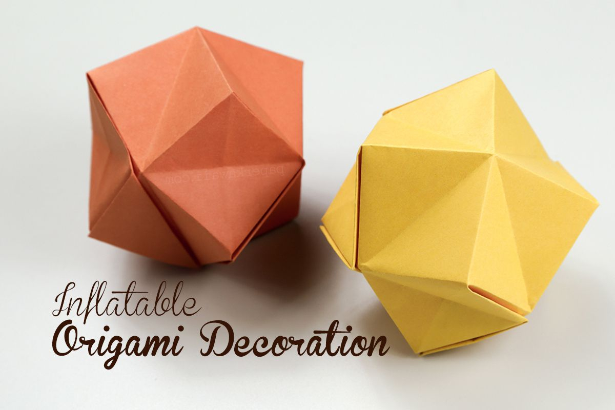 Origami Ornaments Instructions 10 Christmas Origami Projects