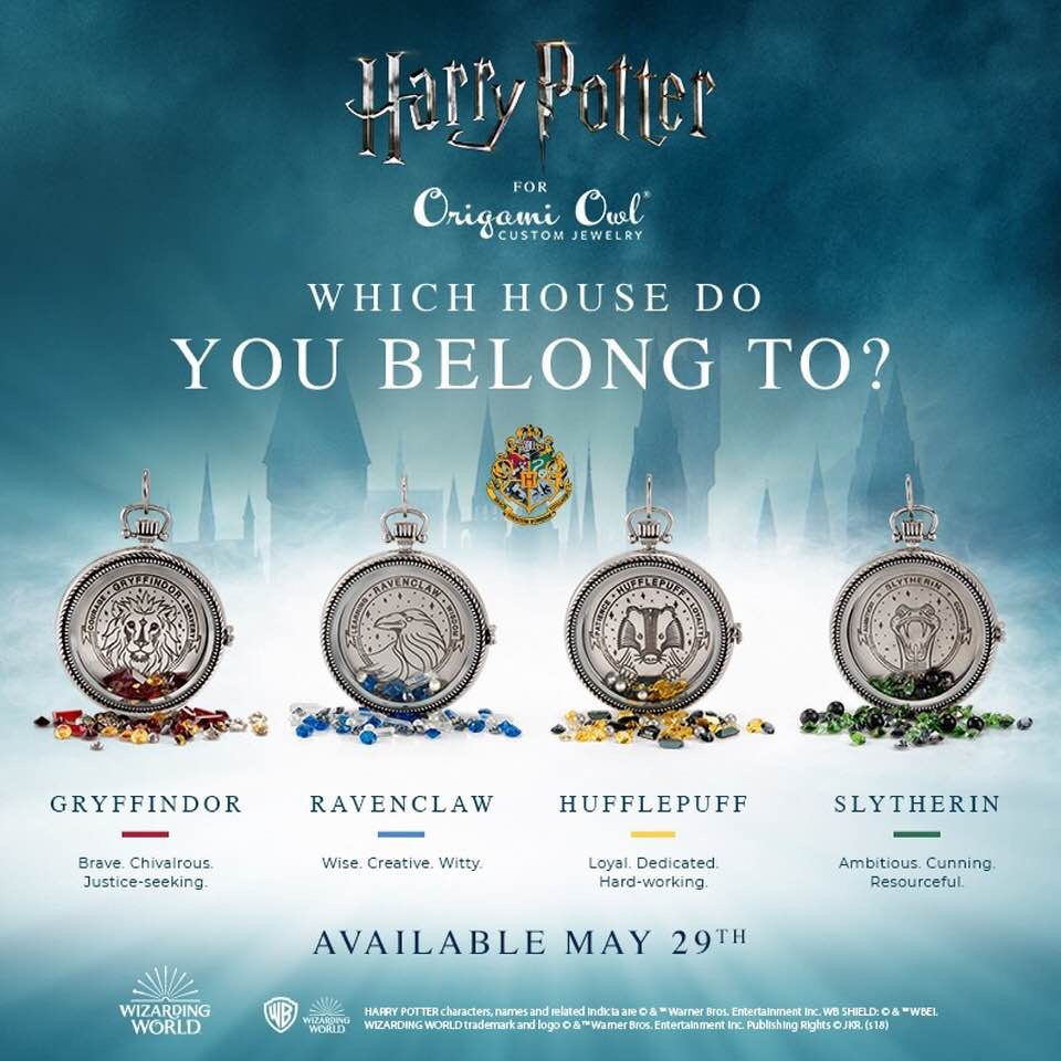 Origami Owl Brochure Review And Giveaway Harry Potter For Origami Owl Mugglenet