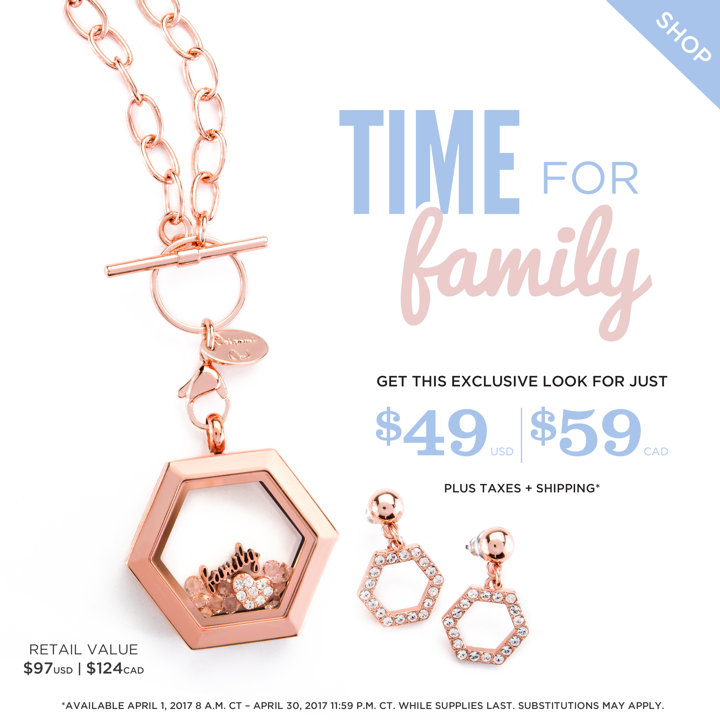 Origami Owl Family April Exclusives When Your Customers Shop Host Join