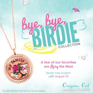 Origami Owl Family Hellos Goodes E E Birdie With Origami Owl Jewelry San