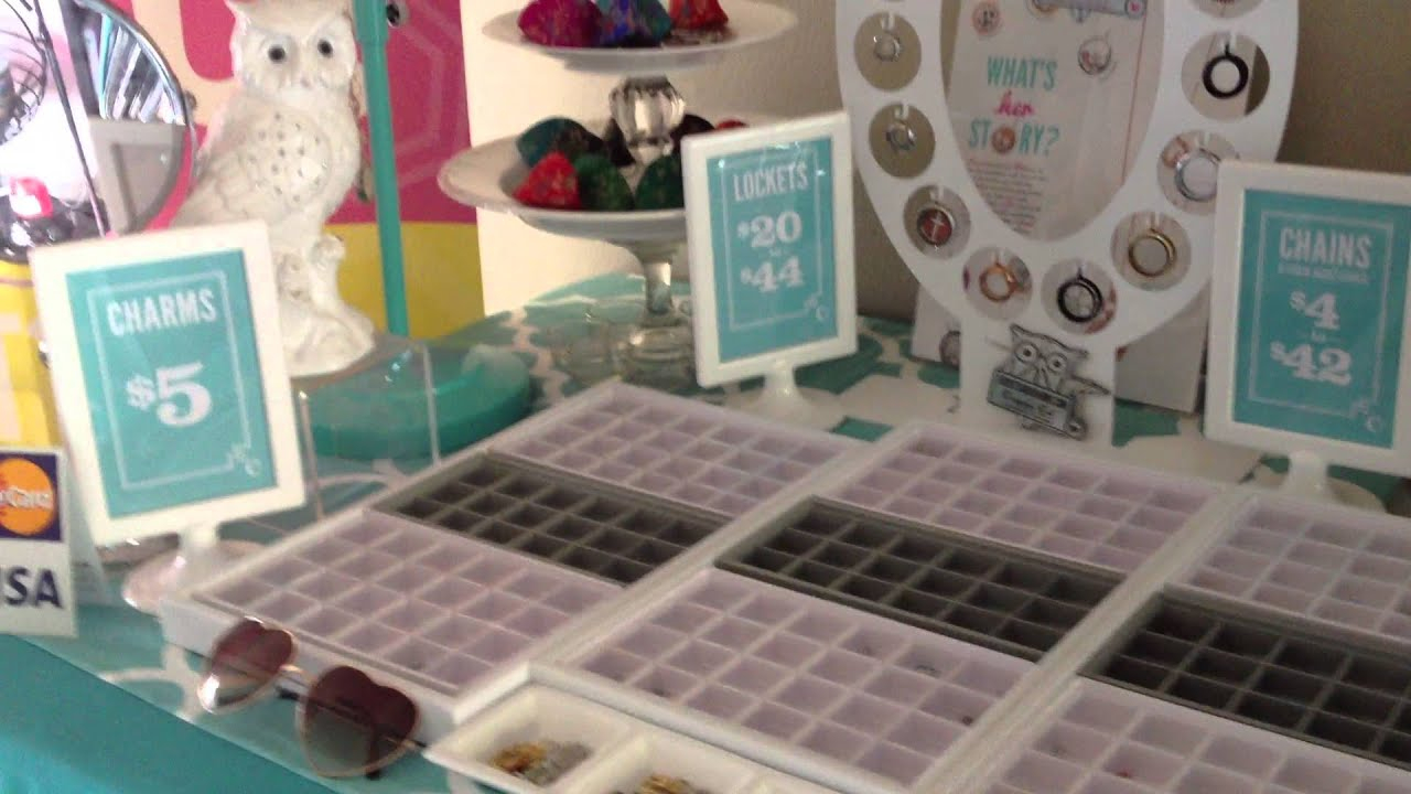 Origami Owl Jewelry Bar Setup New Origami Owl Updated Table For Vendor Setup