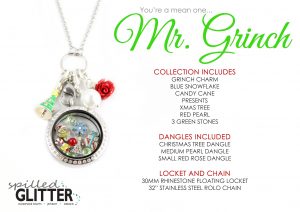 Origami Owl Locket Sizes Mr Grinch Christmas Holiday Floating Locket And Charm Collection
