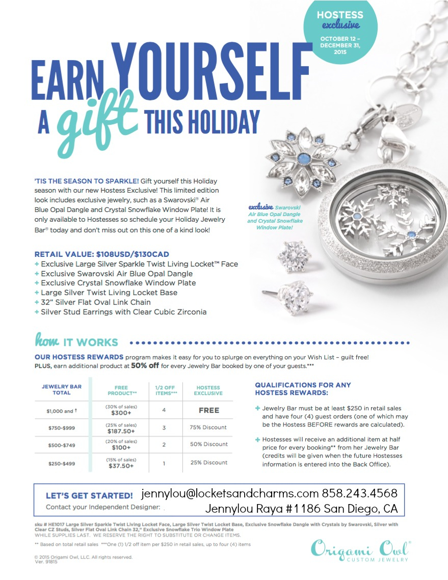 Origami Owl October Specials Origami Owl Party Is Free Jewelry Host Origami Owl