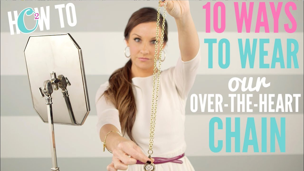 Origami Owl Over The Heart Chain 10 Ways To Wear The Origami Owl Over The Heart Chain
