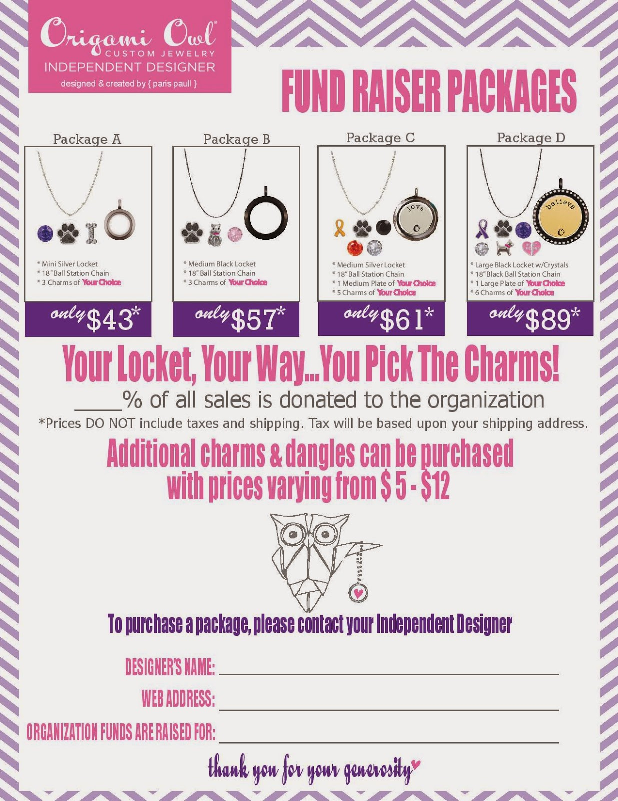 Origami Owl Prices Mnc Reviews Origami Owl Fundrasiers