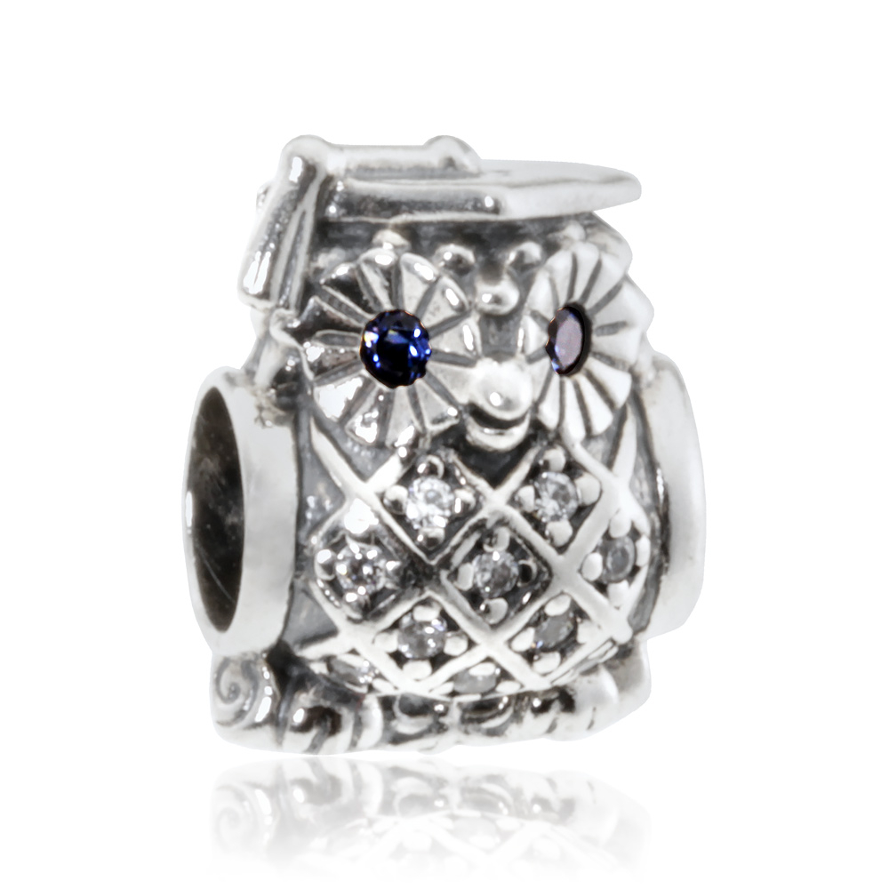 Origami Owl Reviews Bbb Details About Pandora Graduate Owl Silver Charm 791502nsb