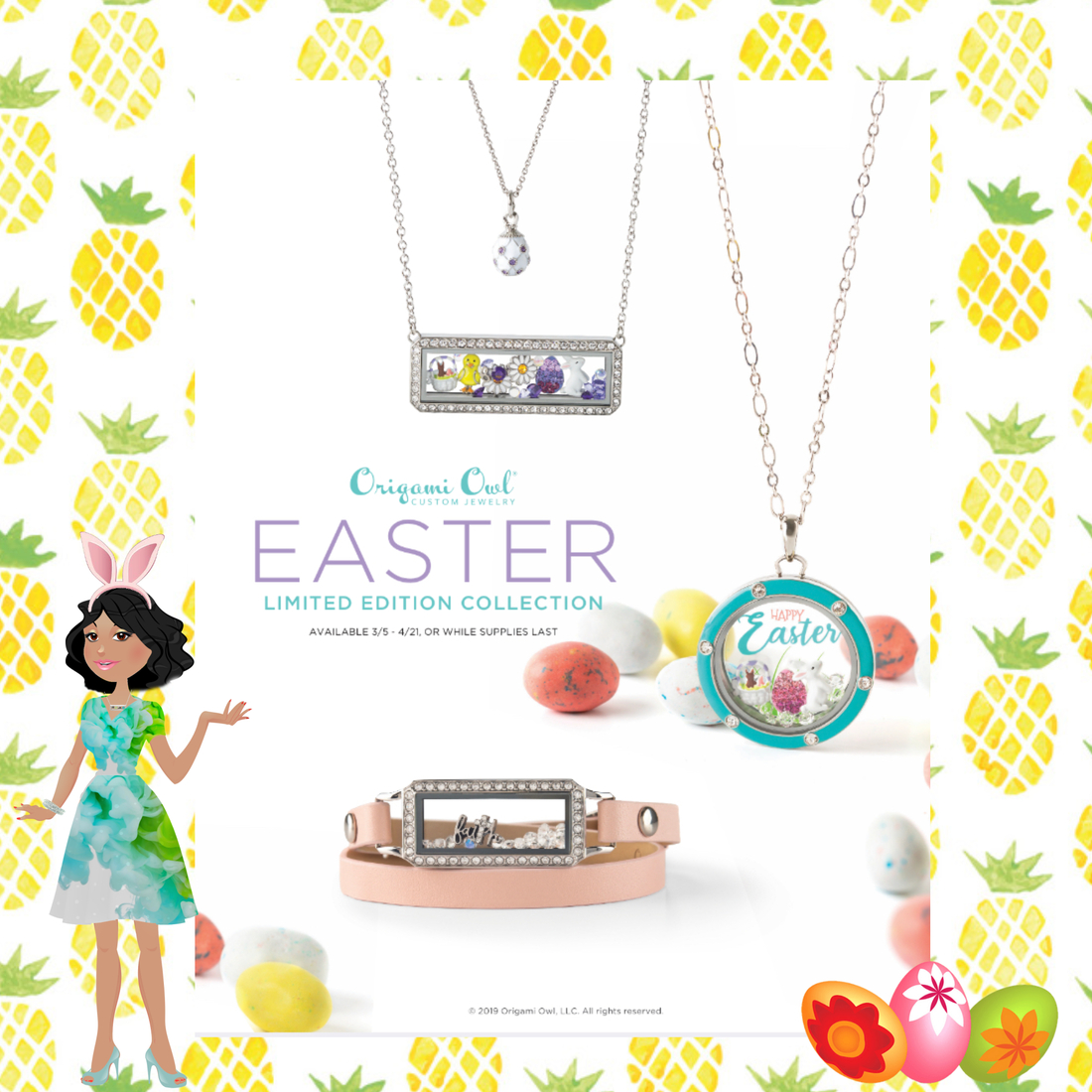 Origami Owl Tracking Origami Owl Limited Edition Easter Collection 2019 Direct Sales