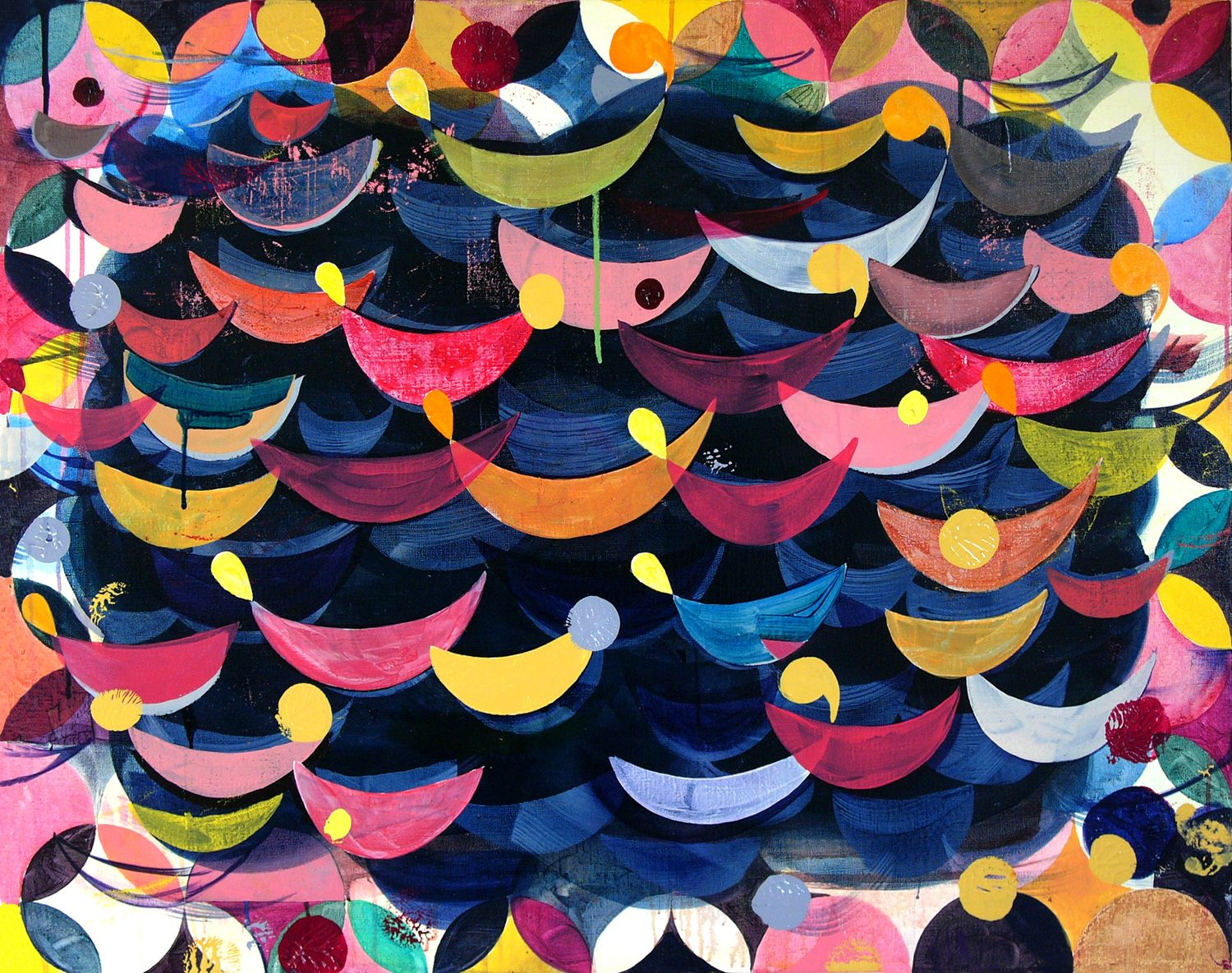 Origami Painters Hat Colour A Kind Of Bliss Exhibition At St Marylebone Crypt In London