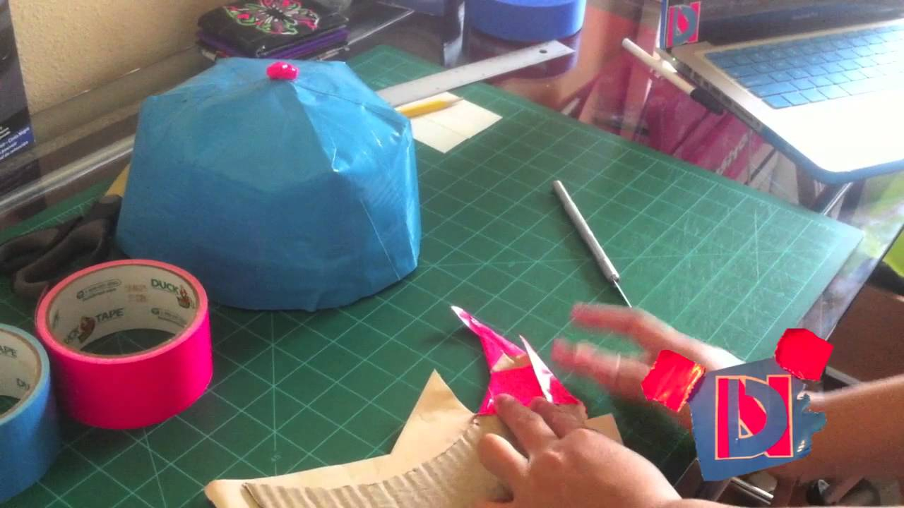 Origami Painters Hat How To Make A Duct Tape Snapback Hat Youtube