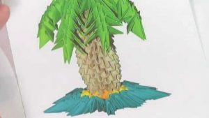 Origami Palm Tree Modular Origami Kits Parrot Palm Tree And Dodo From Icangetitonline