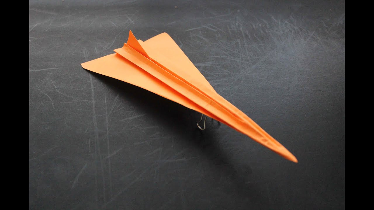 Origami Paper Airplanes How To Make A Concorde Origami Paper Plane Instruction