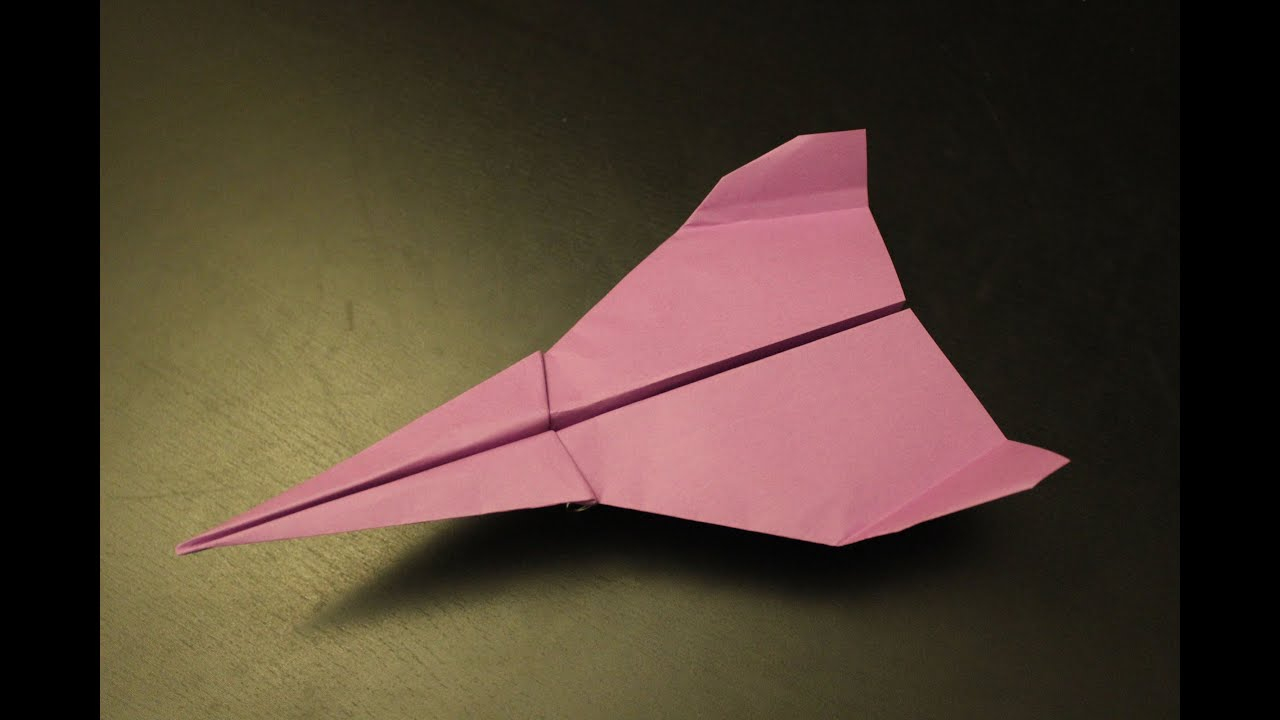 Origami Paper Airplanes How To Make A Simple But Cool Paper Plane Origami In 3 Minutes