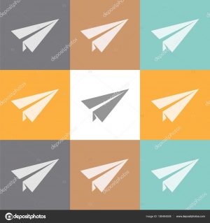 Origami Paper Airplanes Origami Paper Airplane Illustration Stock Photo Tetreb88 180484508
