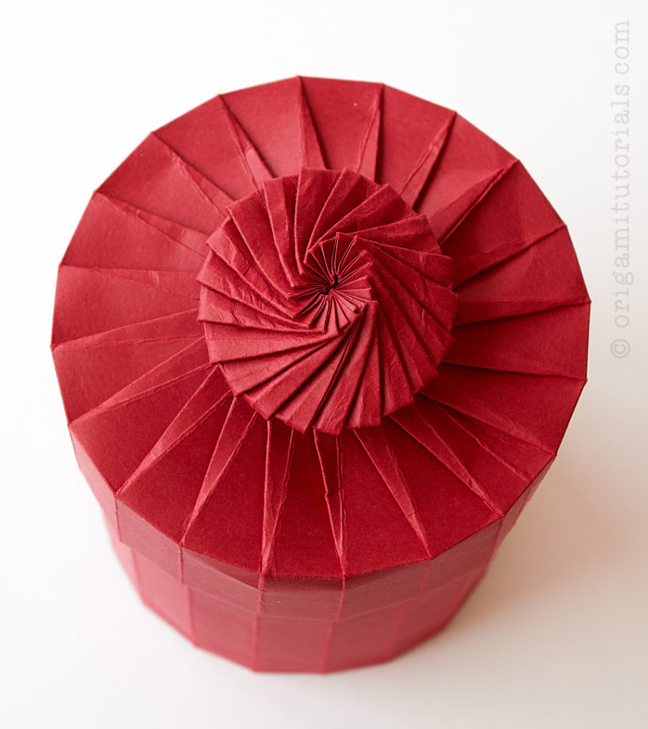 Origami Paper Box 20 Sided Origami Twist Box Origami Tutorials