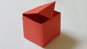 Origami Paper Box How To Make A Paper Box That Opens And Closes