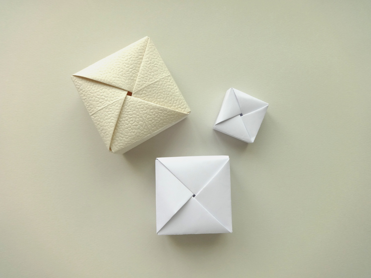 Origami Paper Box Robeen Origami Square Box