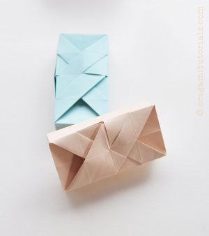 Origami Paper Box Seducing Guides Paper Box Origami Rectangular Paper 2019