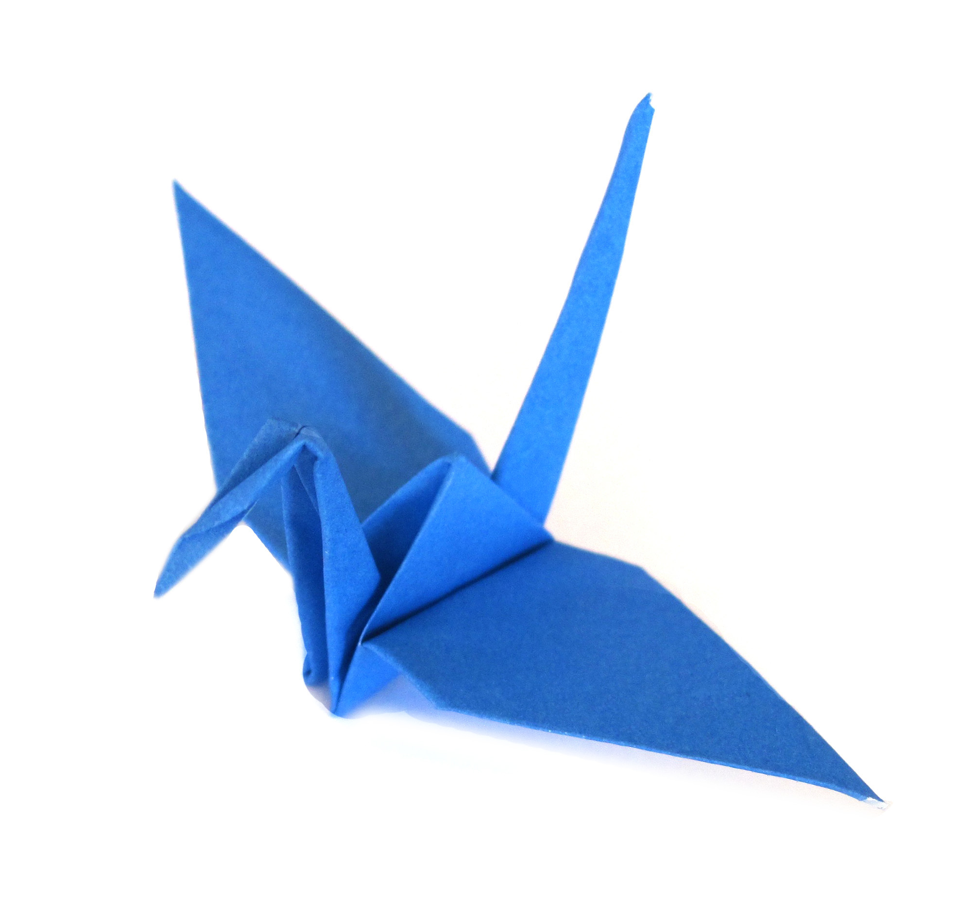 Origami Paper Crane Blue Paper Cranes