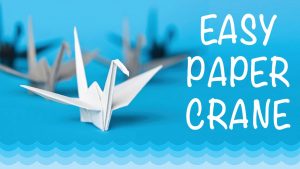 Origami Paper Crane How To Make A Paper Crane Origami Step Step Easy